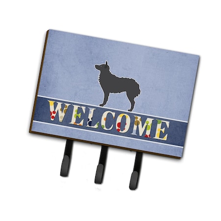 Carolines Treasures Croatian Sheepdog Welcome Leash or Key Holder BB5525TH68